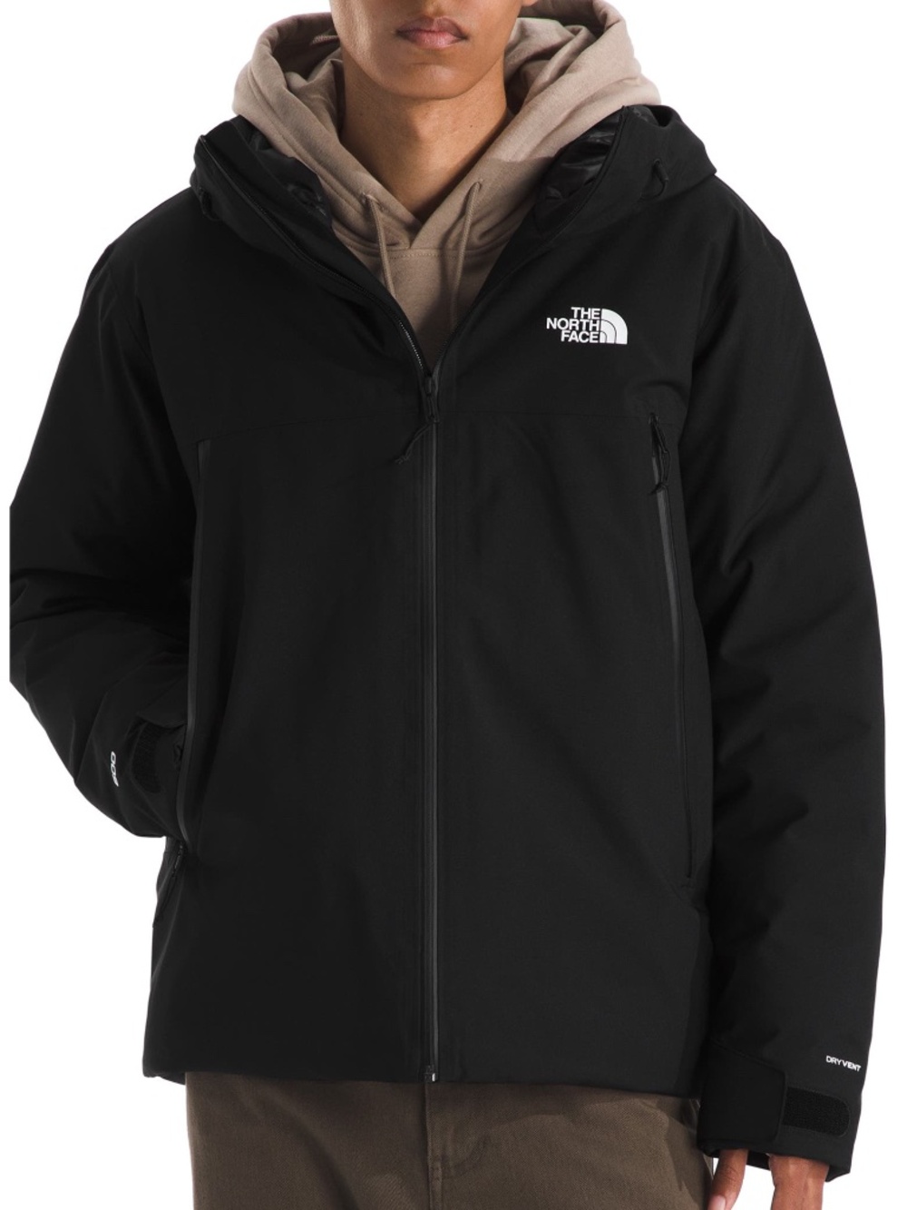 The North Face Mountain Range Waterproof Down Jacket size XXL NWT Black